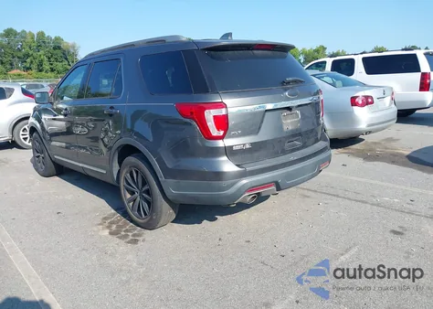 2018 Ford Explorer Xlt из США, поврежденный, VIN 1FM5K7D8XJGA11584